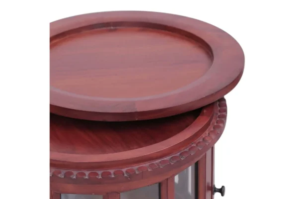 Antique Wooden Pedestal - Image 2