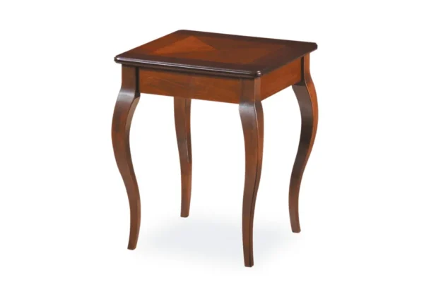 Antique Wooden Stool with Classic Design