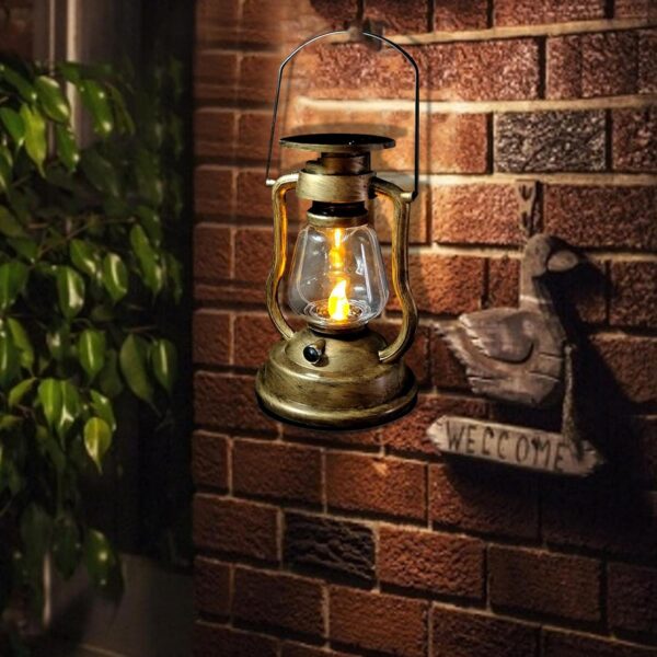 Antique Paraffin Lamp – 1900s Vintage Lighting - Image 2
